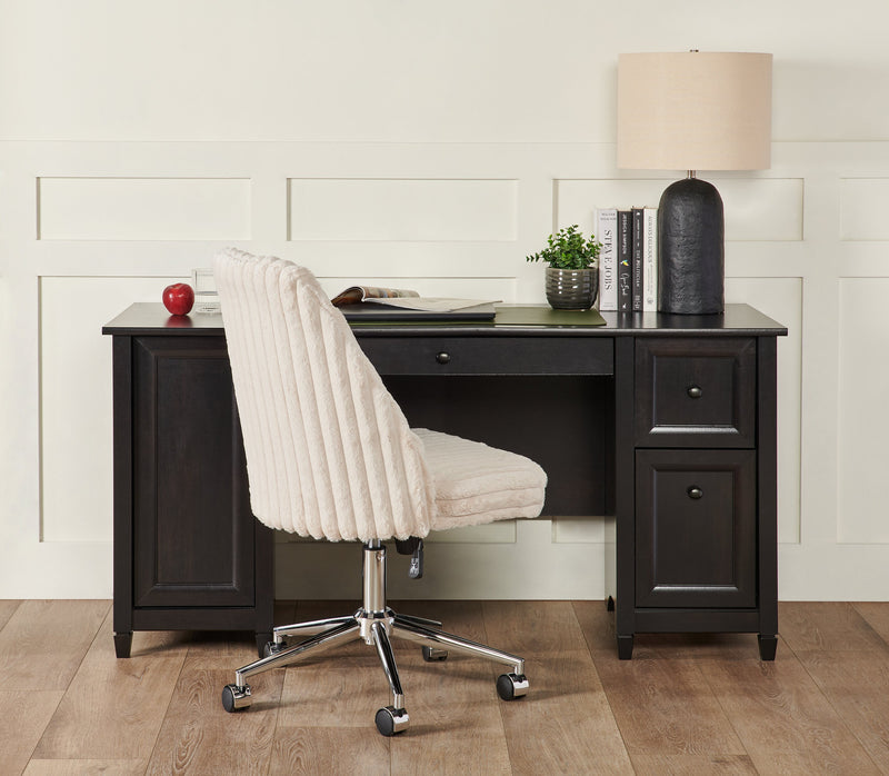 Chaise de bureau réglable Mink de Sealy de 26 po - crème