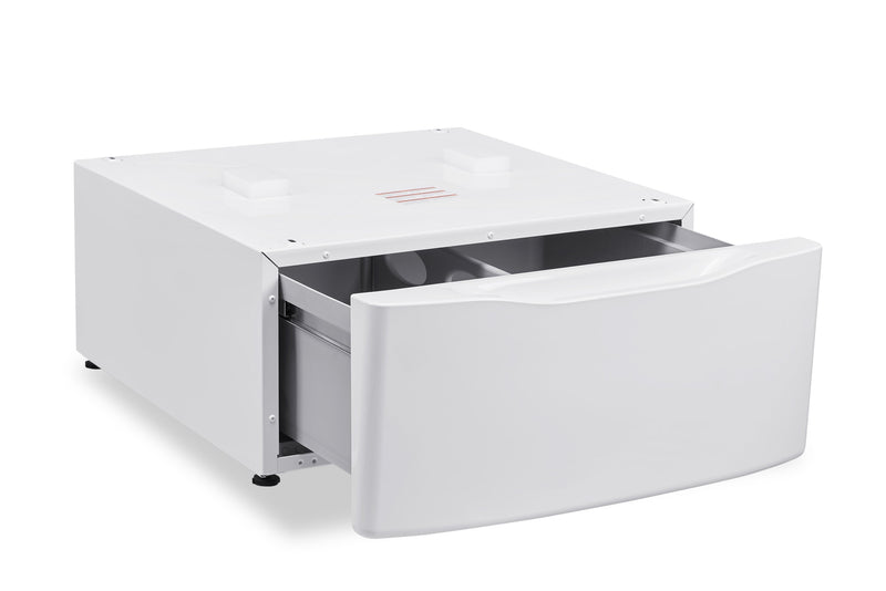 Piédestal Midea pour la buanderie avec tiroir de rangement - blanc - MLP1WW