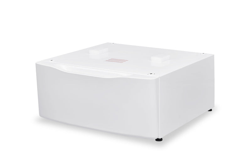 Piédestal Midea pour la buanderie avec tiroir de rangement - blanc - MLP1WW