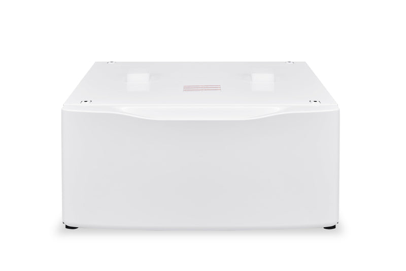 Piédestal Midea pour la buanderie avec tiroir de rangement - blanc - MLP1WW