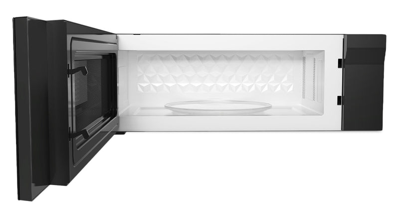 Four à micro-ondes à hotte intégrée mince Midea de 1,2 pi³ et de 400 pi3/min - acier inoxydable - MMO12S14ASTC