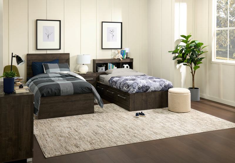 Œuvre d’art en verre mat encadrée « Ink Leaf IV » - 23,5 po x 29,5 po 