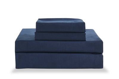 Masterguard® Ultra Advanced 4-Piece Queen Sheet Set - Navy | Ensemble de draps Ultra Advanced MasterguardMD 4 pièces pour grand lit - bleu marine | NAVYSSQS