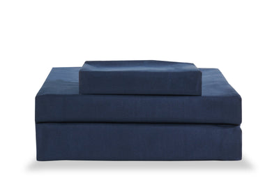 Masterguard® Ultra Advanced 3-Piece Twin Sheet Set - Navy | Ensemble de draps Ultra Advanced MasterguardMD 3 pièces pour lit simple - bleu marine | NAVYSSTS