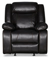 Fauteuil inclinable Nolan de 35,83 po en tissu d’apparence cuir - mûre