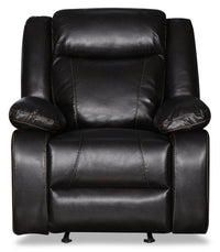  Fauteuil inclinable Nolan de 35,83 po en tissu d’apparence cuir - mûre