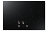  Surface de cuisson électrique Samsung de 30 po à 4 éléments avec commandes à boutons - noire - NZ30FG5332RKAA 