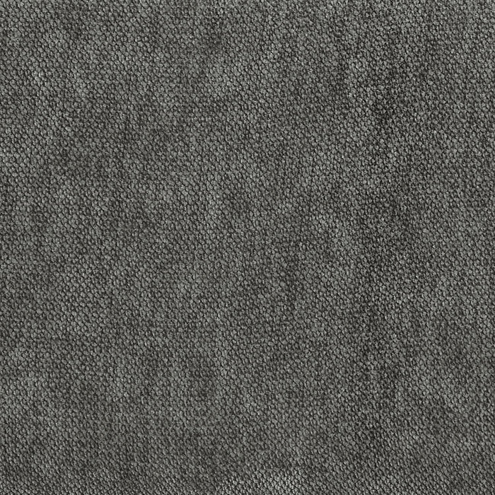 Sofa modulaire Plaza de Scott Living de 117 po en tissu avec coussins de dossier capitonnés et pattes en métal - gris
