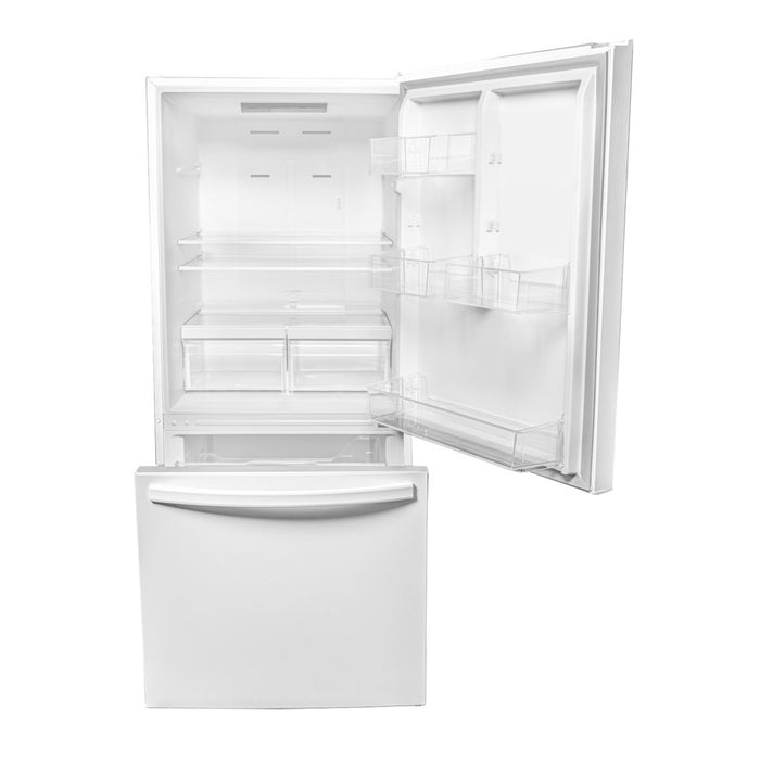 Réfrigérateur d’appartement Danby Designer de 18,7 pi³ et de 29,5 po à congélateur inférieur - blanc - DBM187E1WDB