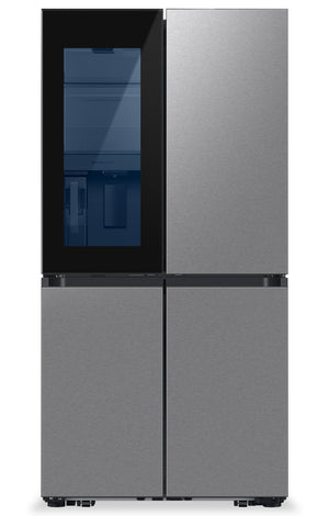 Réfrigérateur Bespoke Samsung de 23 pi³ à 4 portes Flex avec zone de boissons - RF23DB9700QLAA