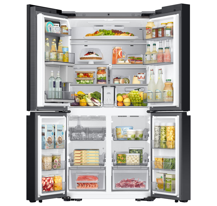 Réfrigérateur BESPOKE Samsung de 22,5 pi³ et de 36 po de profondeur comptoir à 4 portes FlexMC avec portail Family Hub+MC avec IA - acier inoxydable - RF23DB9900QDAC