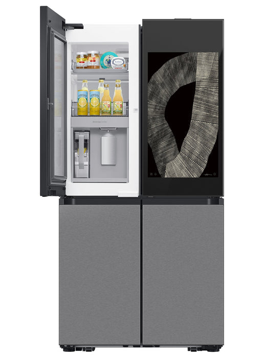 Réfrigérateur BESPOKE Samsung de 22,5 pi³ et de 36 po de profondeur comptoir à 4 portes FlexMC avec portail Family Hub+MC avec IA - acier inoxydable - RF23DB9900QDAC