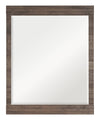 ["Miroir de commode de chambre à coucher Riley, fabriqué au Canada - gris"]
