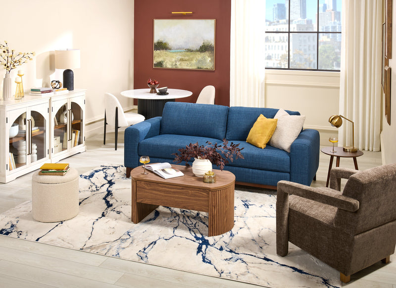 Toile décorative encadrée « The Promise » avec fioritures apposées à la main - 38 po x 50 po