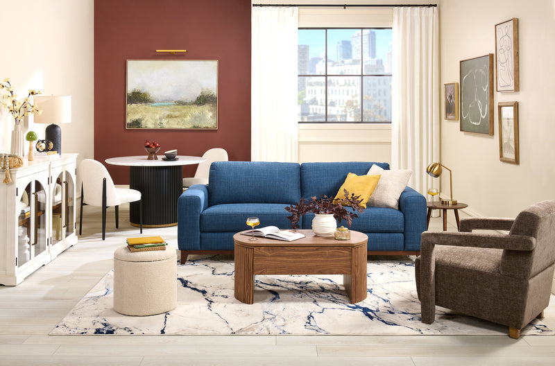 Toile décorative encadrée « The Promise » avec fioritures apposées à la main - 38 po x 50 po