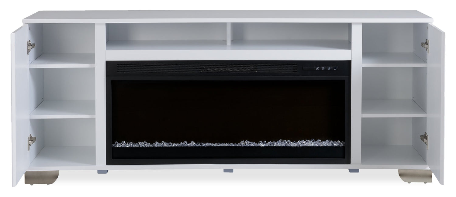 Meuble TV Middlebrook de 58 pouces en bois massif, style Meuble TV Middlebrook de 58 pouces en bois massif, style