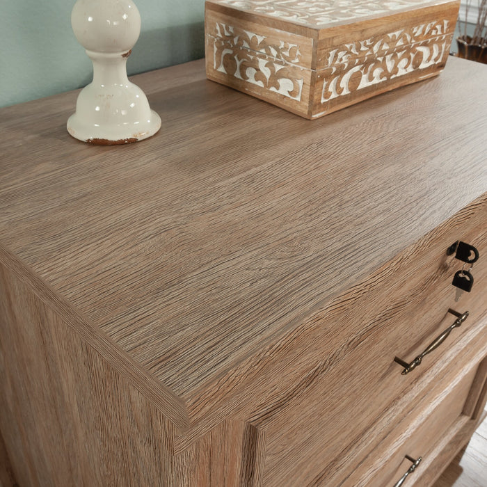 Classeur latéral Rollingwood de 31,5 po de qualité commerciale à 2 tiroirs - chêne brossé