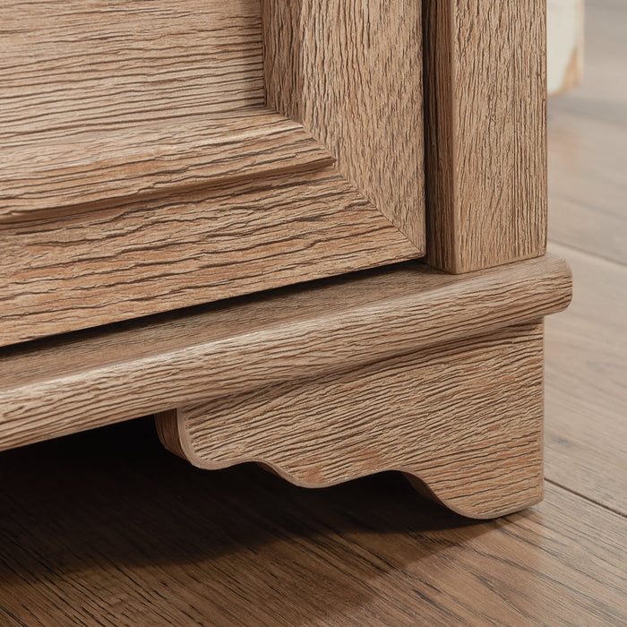 Classeur latéral Rollingwood de 31,5 po de qualité commerciale à 2 tiroirs - chêne brossé