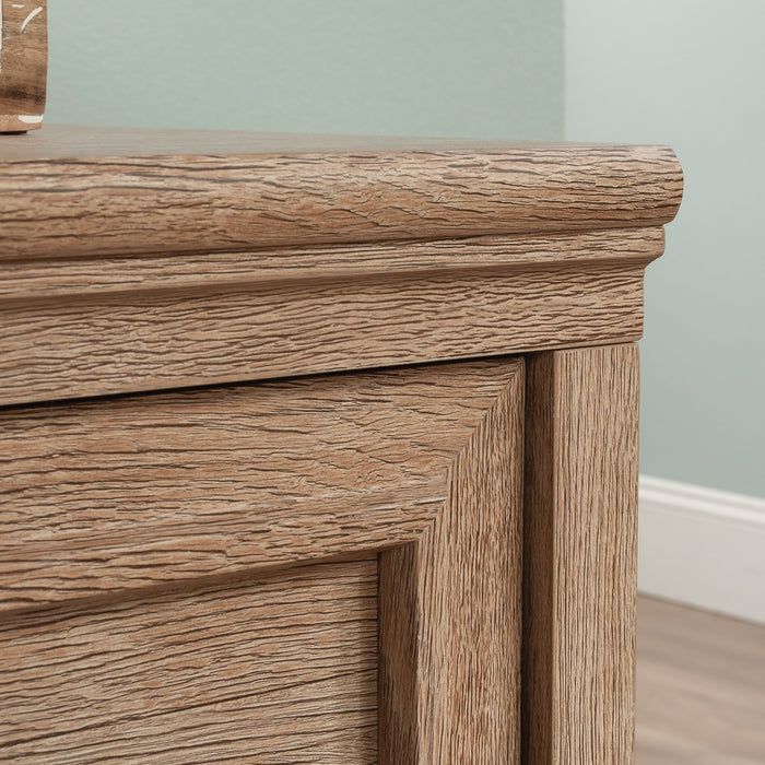Classeur latéral Rollingwood de 31,5 po de qualité commerciale à 2 tiroirs - chêne brossé