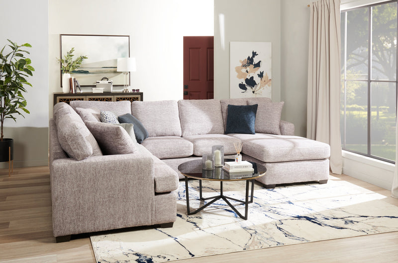Carpette Rowann bleue - 7 pi 6 po x 10 pi 6 po