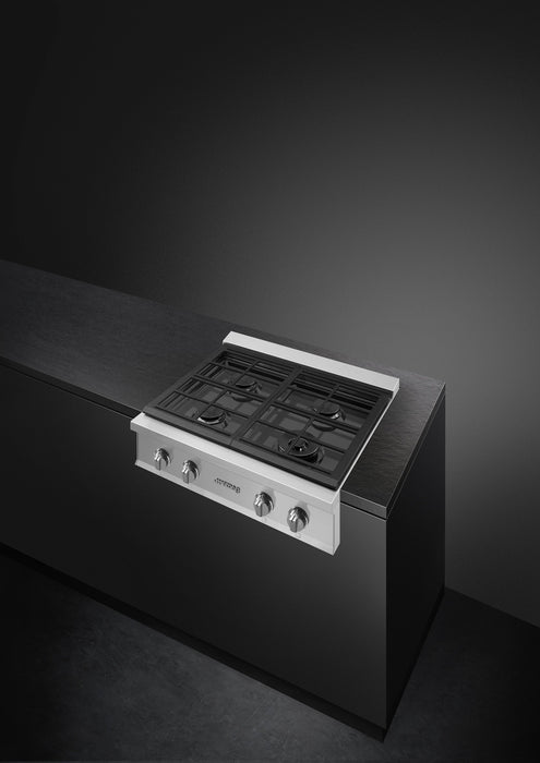 Surface de cuisson à gaz Smeg Portofino de 30 po - RTU304GX