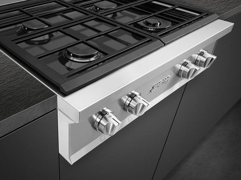 Surface de cuisson à gaz Smeg Portofino de 30 po - RTU304GX