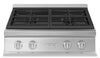 Surface de cuisson à gaz Smeg Portofino de 30 po - RTU304GX