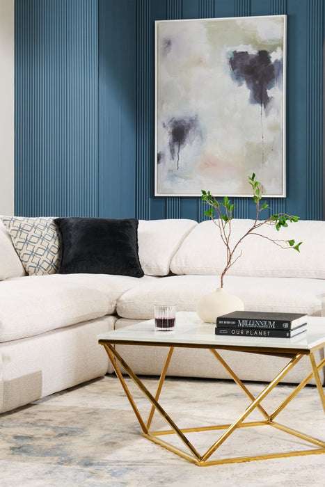 Toile décorative encadrée « Sandstone Haze I » - 38 po x 50 po