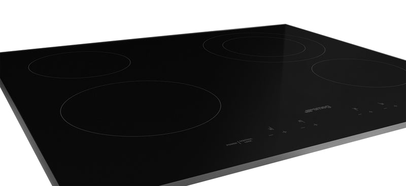 Surface de cuisson électrique Smeg de 24 po - SEU244ETB