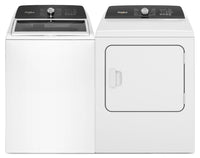  Laveuse à chargement par le haut de 5,2 pi3 avec robinet intégré et sécheuse électrique de 7 pi3 avec vapeur de Whirlpool 