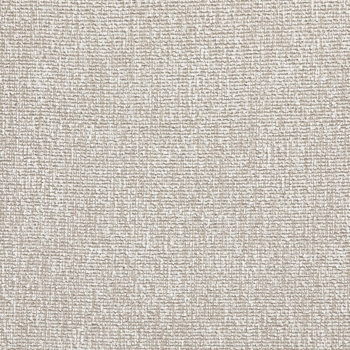 Ensemble de salle à manger Vega 7 pièces avec table de 82 po (L), imitation de marbre, base piédestal et 6 chaises - naturel et blanc