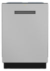 Lave-vaisselle GE Profile de 24 po et de 42 dBA avec commandes sur le dessus - acier inoxydable - PBT700SSVFS 