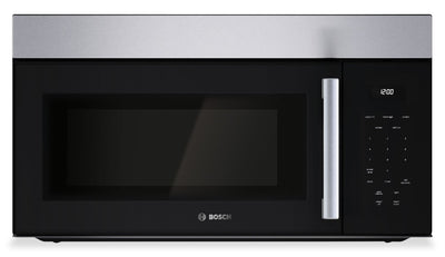 Bosch 100 Series Over-The-Range Microwave - Stainless Steel - HMV1055C | Four à micro-ondes à hotte intégrée Bosch de série 100 - acier inoxydable - HMV1055C