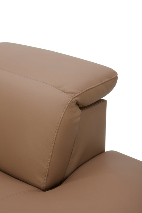 Sofa sectionnel de droite à inclinaison électrique Valencia 5 pièces - Blanca Macha