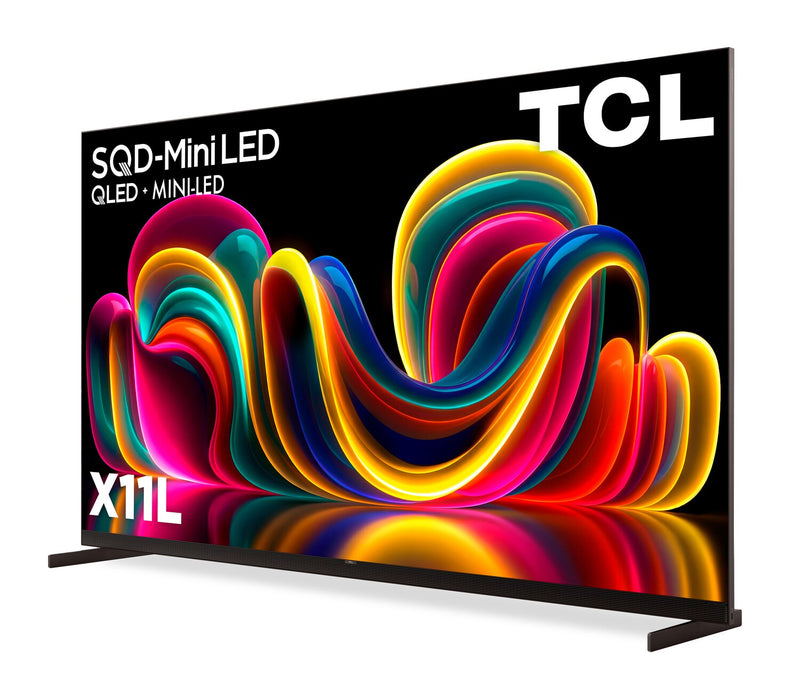 Téléviseur intelligent SQD Mini DEL TCL X11L 4K de 85 po avec Google TV (85X11L) - modèle 2026