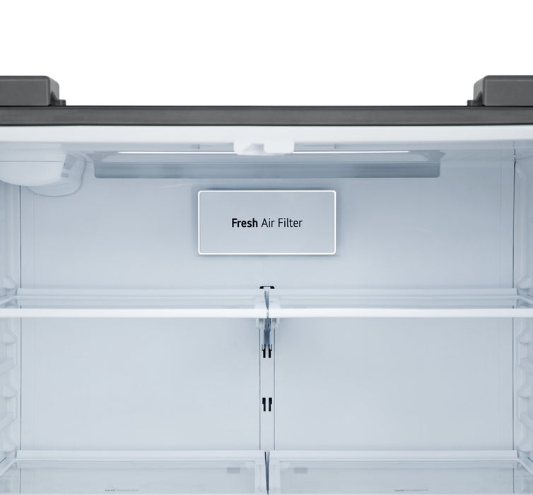 Réfrigérateur LG de 20 pi³ et de 33 po à portes françaises de profondeur comptoir MAXMC - acier inoxydable Smudge-ProofMD - LF20C6330S