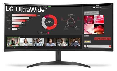 LG 31.5” UltraGear™ Nano IPS 100Hz 5ms (GtG) NVIDIA Gaming Monitor (34WR50QK-B) |  Moniteur de jeu IPS UltraGearMC Nano de LG de 31,5 po à 100 Hz et 5 ms (GàG) avec NVIDIA (34WR50QK-B)