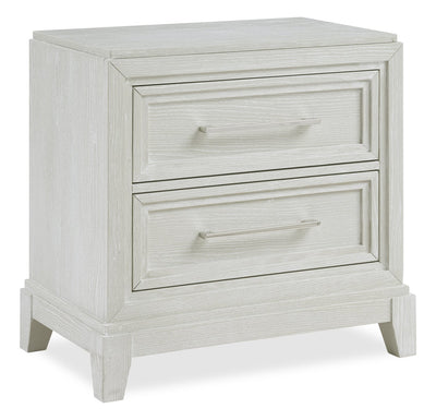 Vida Bedside 2-Drawer Nightstand, 27"W x 28"H - Sand | Table de nuit Vida de 27 po (L) x 28 po (H) à 2 tiroirs - sable