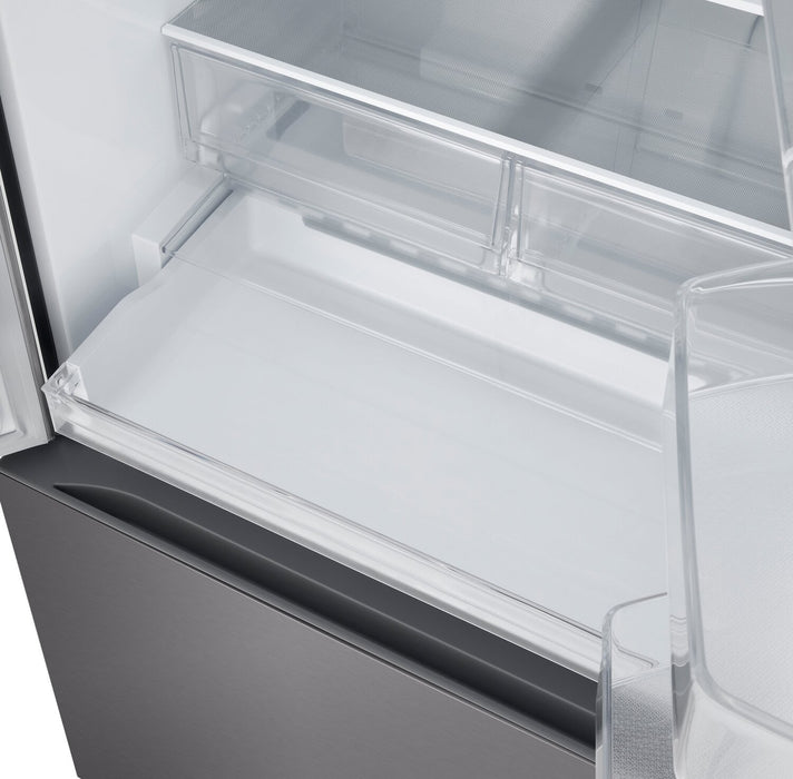 Réfrigérateur intelligent LG de 25 pi³ à portes françaises avec machine à glaçons - acier inoxydable noir - LF25S6200D