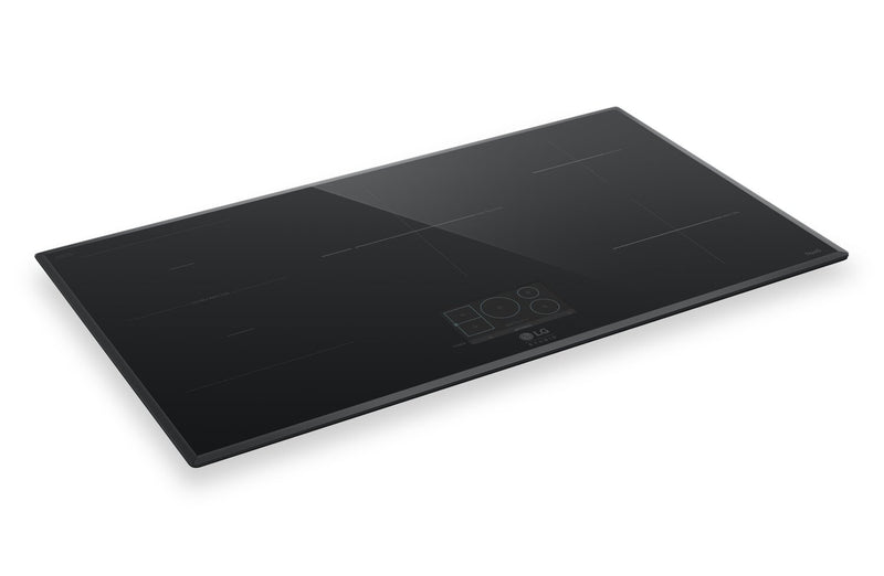 Surface de cuisson à induction LG Studio de 36 po à 5 brûleurs avec zone de cuisson polyvalente - CBIS3618BE