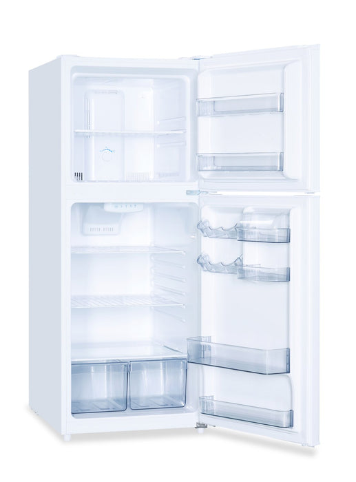 Réfrigérateur Danby de format appartement de 11 pi3 et de 23,44 po à congélateur supérieur - blanc - DFF116B2WDBR
