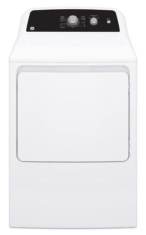 Sécheuse électrique GE de 6,2 pi³ avec cycle SaniFresh - blanche - GTX34EBMRWS