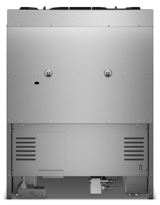 Cuisinière à gaz KitchenAid de 4,1 pi3 avec mode de friture à air sans préchauffage - acier inoxydable - KFGS930SSS