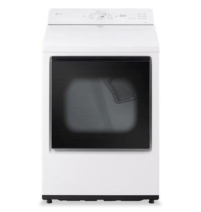 LG 7.3 Cu. Ft. Electric Dryer with AI Sensing and ThinQ® - Alpine White - DLE8200CW | Sécheuse électrique LG de 7,3 pi³ avec détection IA et ThinQMD - blanc alpin - DLE8200CW | DLE8200W