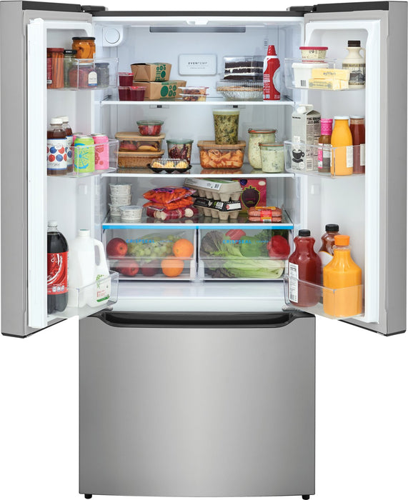 Réfrigérateur Frigidaire de 20 pi3 et de 33 po à portes françaises de profondeur comptoir - FRFG2033AV