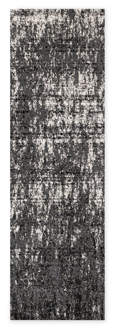 Fresh Washable Grey & White Distressed Rug - 2'0" x 6'7" | Carpette lavable Fresh grise et blanche à effet vieilli - 2 pi 0 po x 6 pi 7 po