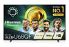 Téléviseur intelligent à Mini DEL Hisense U68QF UHD 4K de 55 po avec Fire TV et IA