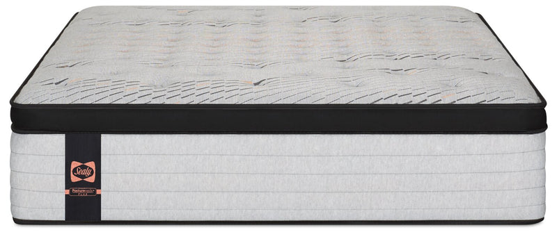 Matelas semi-ferme à Euro-plateau Bronson PosturepedicMD Plus de série 1000 de Sealy pour grand lit