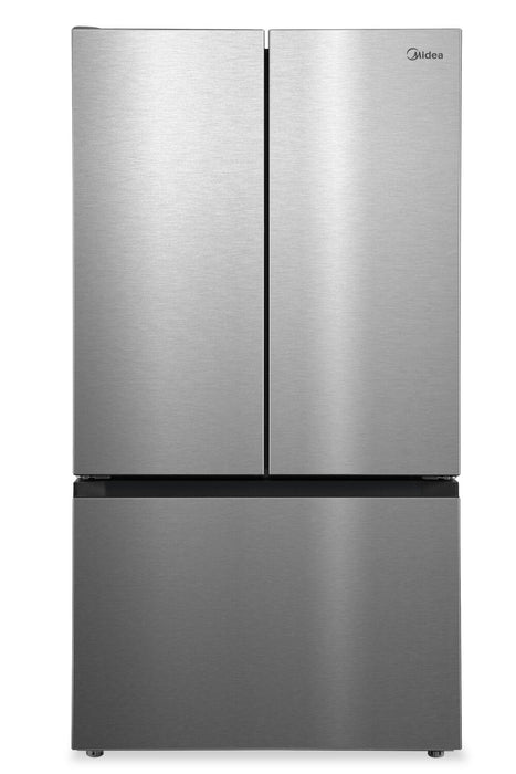 Réfrigérateur Midea de 31,7 pi³ et de 35,8 po à portes françaises - acier inoxydable - MRF32I6BST