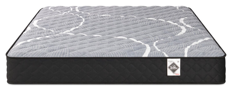 Matelas ferme à plateau régulier dans une boîte White Birch de Springwall pour lit simple très long